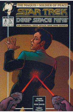 Star Trek: Deep Space Nine, The Maquis 1 published by Malibu with cover art by Rob Davis