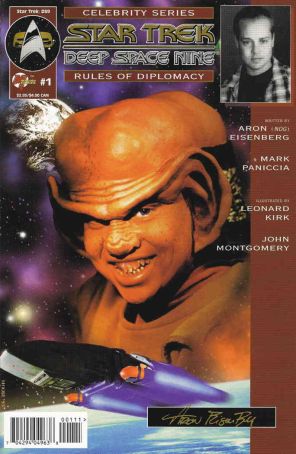 Star Trek: Deep Space Nine: Rules of Diplomacy 1 published by Malibu with cover art by Moose Baumann