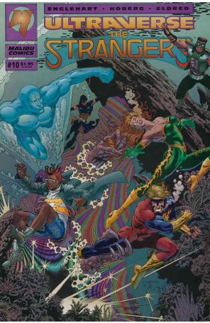 The Strangers 10 published by Malibu with cover art by Steve Skroce