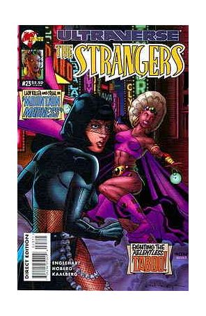 The Strangers 23 published by Malibu with cover art by Rick Hoberg