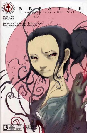 Breathe 3B published by Markosia with cover art by Kit Wallis