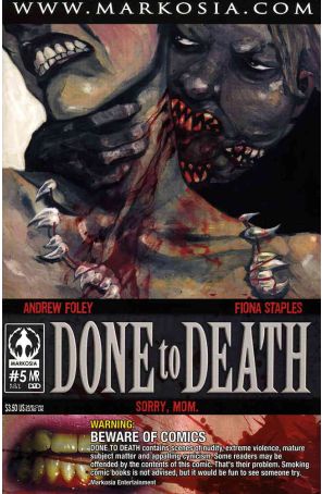 Done to Death 5 published by Markosia