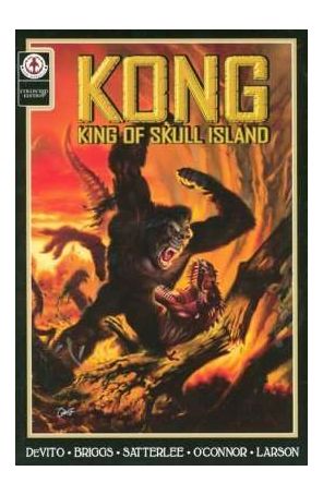 Kong: King of Skull Island (Markosia) TPB 1 published by Markosia with cover art by Joe Devito