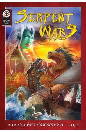 Serpent Wars 1 published by Markosia with cover art by Antonio Rojo
