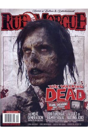 Rue Morgue Magazine 104 published by Marrs Media Inc