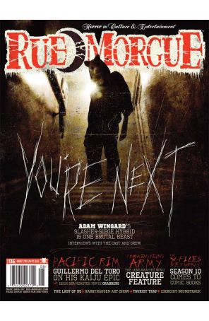 Rue Morgue Magazine 136 published by Marrs Media Inc