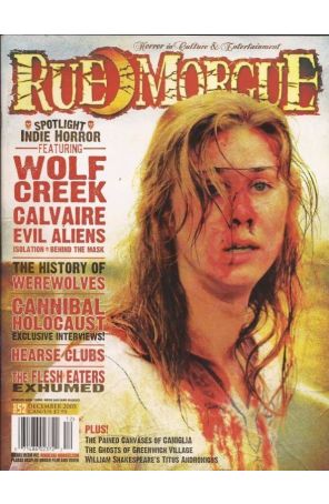 Rue Morgue Magazine 52 published by Marrs Media Inc