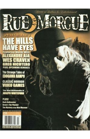 Rue Morgue Magazine 54 published by Marrs Media Inc