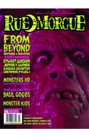 Rue Morgue Magazine 56 published by Marrs Media Inc