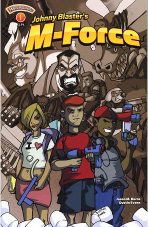 Johnny Blaster's M-Force: The Marshun Menace 1 published by Marshmallow