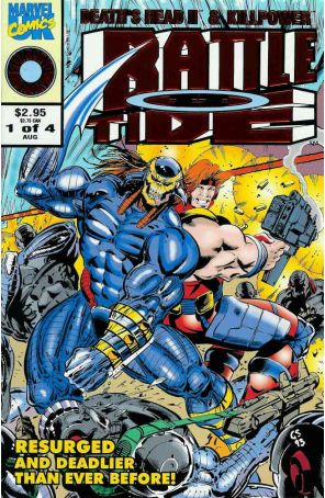 Battletide II 1 published by Marvel UK with cover art by Geoff Senior
