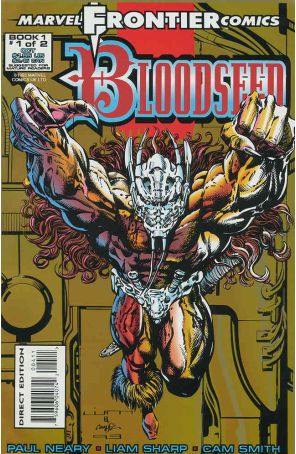 Bloodseed 1 published by Marvel UK