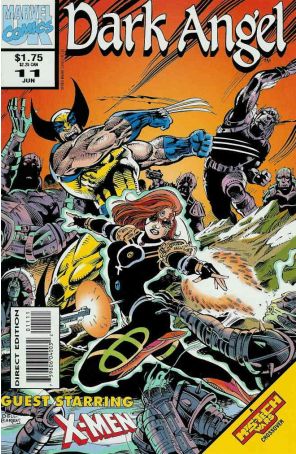 Dark Angel (Formerly Hell's Angel) 11 published by Marvel UK with cover art by Dell Barras