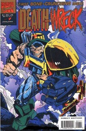Death Wreck 1 published by Marvel UK
