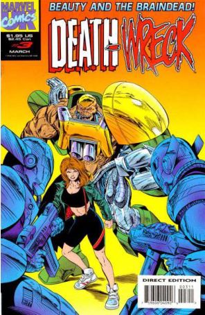 Death Wreck 3 published by Marvel UK