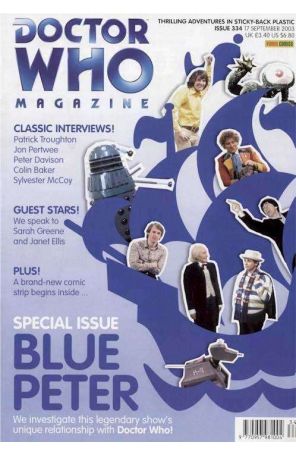 Doctor Who Magazine 334 published by Marvel UK
