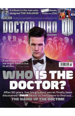 Doctor Who Magazine 460 published by Marvel UK