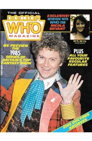 Doctor Who Magazine 96 published by Marvel UK