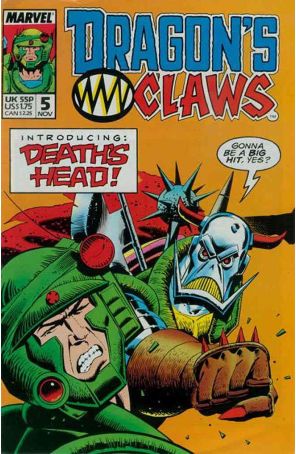 Dragon's Claws 5 published by Marvel UK