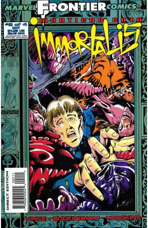 Mortigan Goth: Immortalis 2 published by Marvel UK with cover art by Mark Buckingham