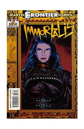 Mortigan Goth: Immortalis 3 published by Marvel UK with cover art by Mark Buckingham