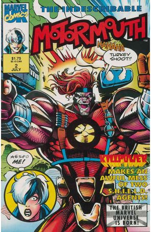 Motormouth 2 published by Marvel UK with cover art by Graham Marks
