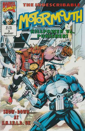 Motormouth 3 published by Marvel UK with cover art by Gary Frank