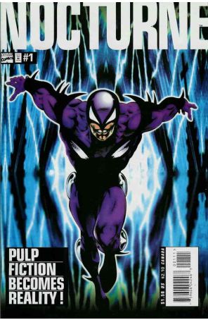 Nocturne (Marvel) 1 published by Marvel UK with cover art by Joe Fonteriz
