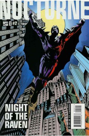 Nocturne (Marvel) 2 published by Marvel UK with cover art by Joe Fonteriz