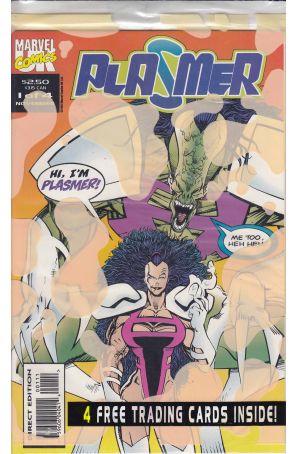 Plasmer 1 (with card) published by Marvel UK
