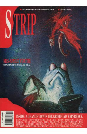 Strip 17 published by Marvel UK with cover art by John Bolton