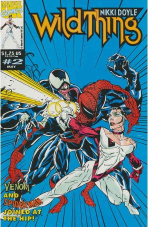 Wild Thing 2 published by Marvel UK with cover art by Duke Mighten