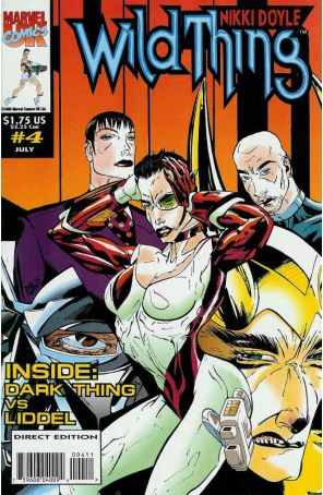 Wild Thing 4 published by Marvel UK with cover art by Duke Mighten