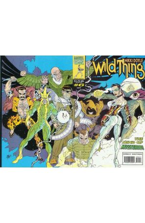 Wild Thing 6 published by Marvel UK with cover art by Duke Mighten