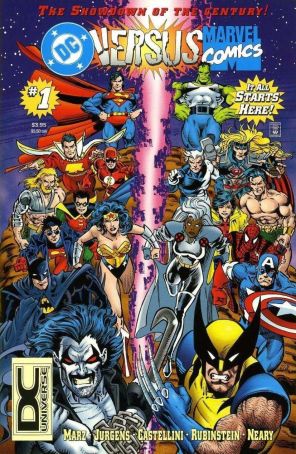 Marvel Versus DC/DC Versus Marvel 1 (2nd) published by Marvel with cover art by Dan Jurgens