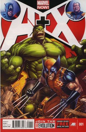 A+X (1st Series) 1 published by Marvel with cover art by Dale Keown