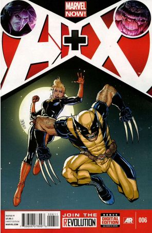 A+X (1st Series) 6 published by Marvel with cover art by Giuseppe Camuncoli