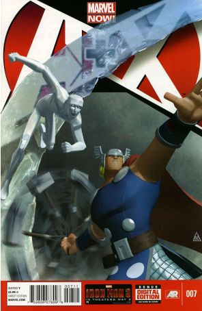 A+X (1st Series) 7 published by Marvel with cover art by R'john Bernales