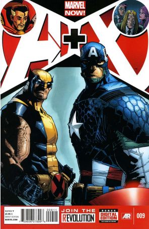 A+X (1st Series) 9 published by Marvel with cover art by Humberto Ramos
