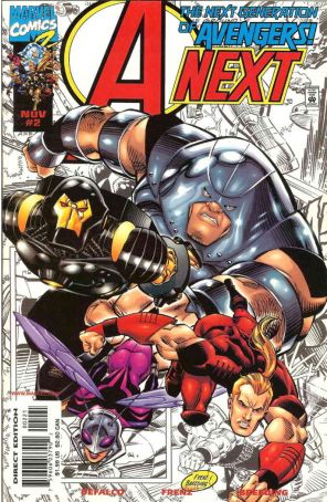 A-Next 2A published by Marvel with cover art by Ron Frenz