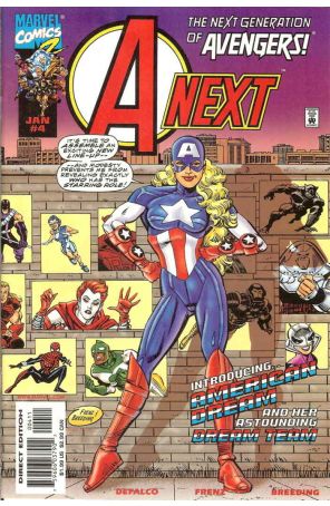 A-Next 4 published by Marvel with cover art by Ron Frenz