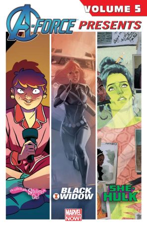 A-force Presents TPB 5 published by Marvel with cover art by Phil Noto