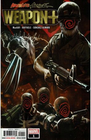 Absolute Carnage: Weapon Plus 1 published by Marvel with cover art by Skan