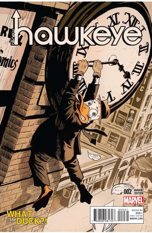 All-New Hawkeye 2B published by Marvel with cover art by Francesco Francavilla