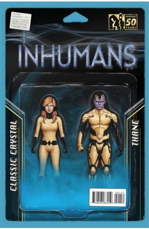 All-New Inhumans 1C published by Marvel with cover art by John Tyler Christopher