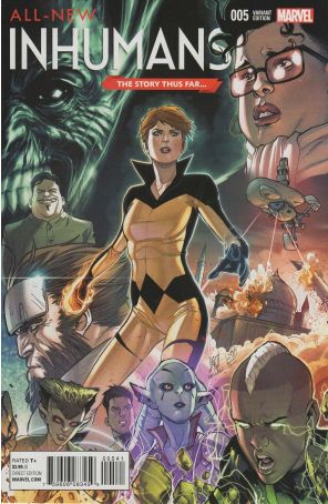 All-New Inhumans 5B published by Marvel