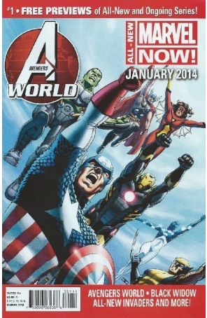 All-New Marvel Now! Previews 1 published by Marvel with cover art by John Cassaday and David Marquez (back cover)