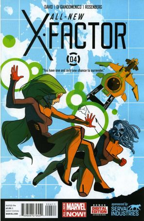 All-New X-Factor 4 published by Marvel with cover art by Kris Anka