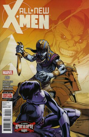 All-New X-Men (2nd Series) 10 published by Marvel with cover art by Mark Bagley