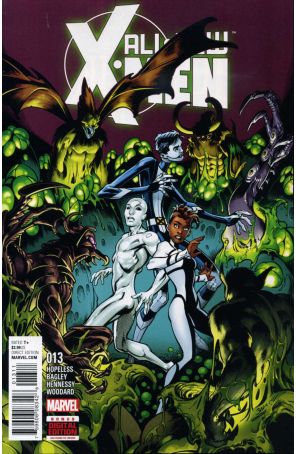All-New X-Men (2nd Series) 13 published by Marvel with cover art by Mark Bagley